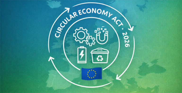 La UE impulsará en 2026 la nueva Ley de Economía Circular para reforzar la autonomía en materias primas