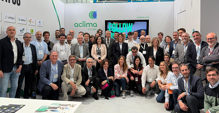 Aclima impulsa la proyección internacional del sector ambiental vasco en IFAT 2026