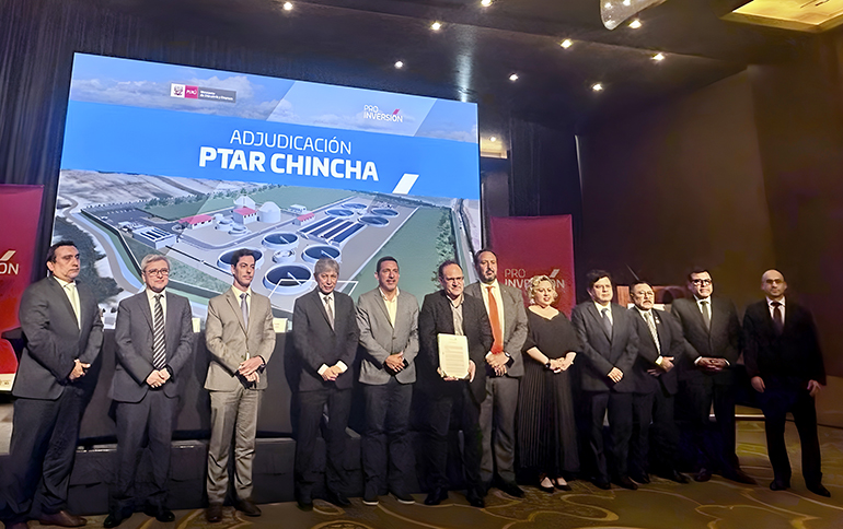 Aqualia comienza a operar en Perú a través de un proyecto de depuración en la provincia de Chincha