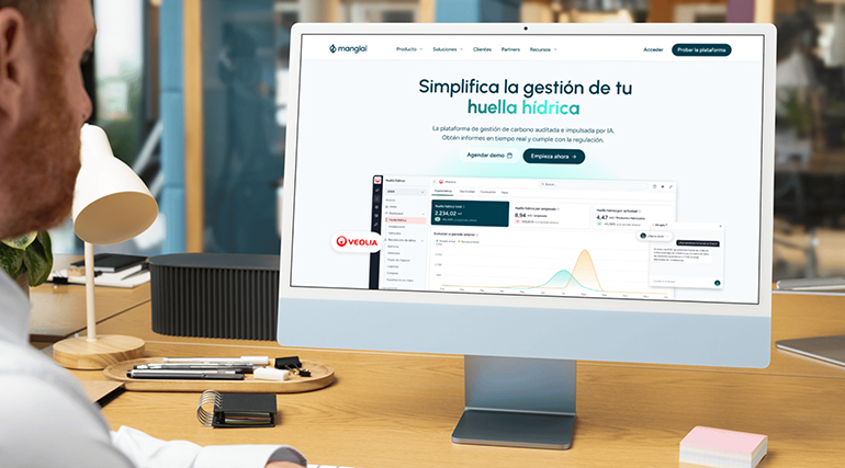 Veolia España y Manglai se alían para revolucionar el cálculo de huella hídrica mediante inteligencia artificial