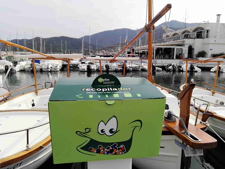 ecopilas limpieza costas ecomar