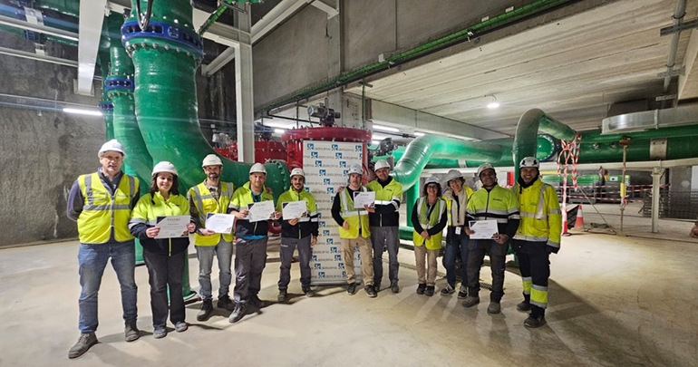 Amiblu Pipes Spain amplía la Central de Frío de Alta Eficiencia de Bogatell en Barcelona