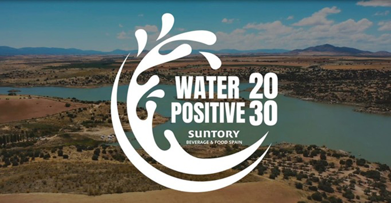 Suntory devuelve a la naturaleza el 20% del agua usada en su planta de Toledo