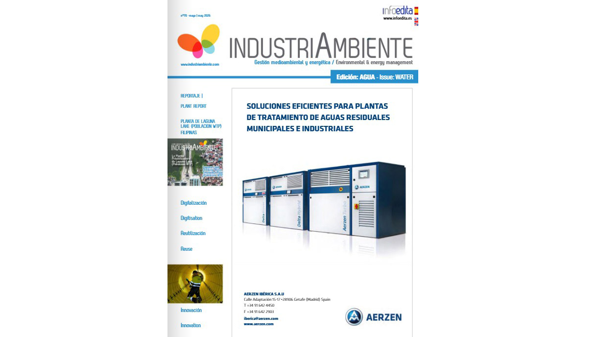Nuevo número de agua de IndustriAmbiente