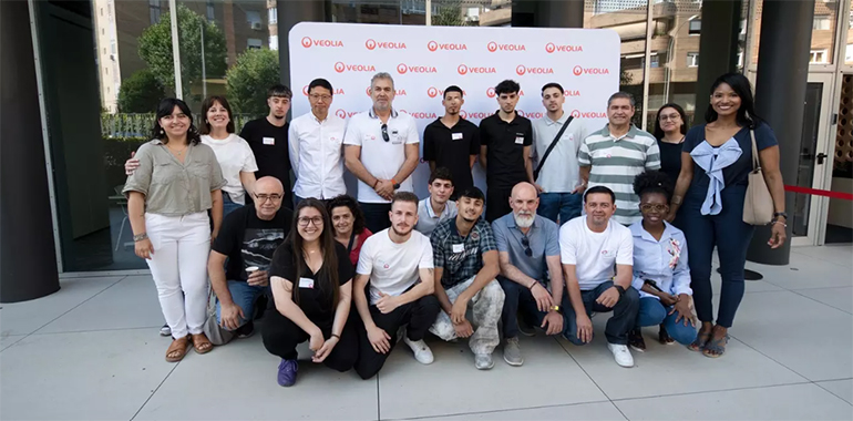 Veolia impulsa una nueva Formación Dual para generar empleo cualificado y facilitar la reinserción laboral en Madrid