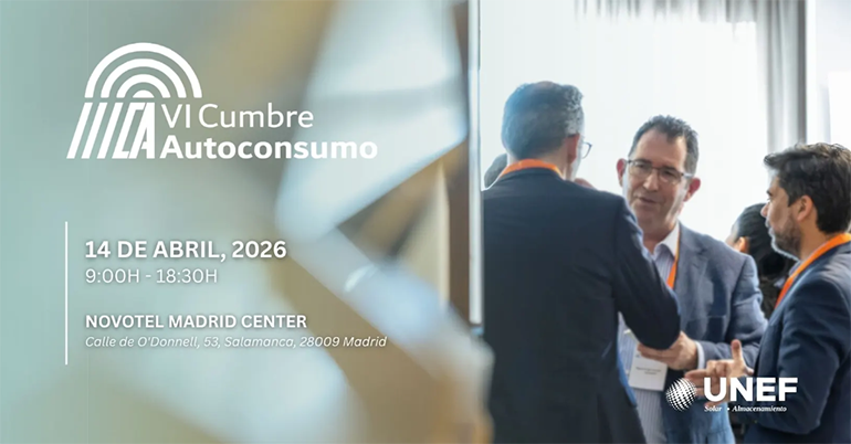 UNEF analiza las oportunidades del RDL 7/2026 en la VI Cumbre de Autoconsumo