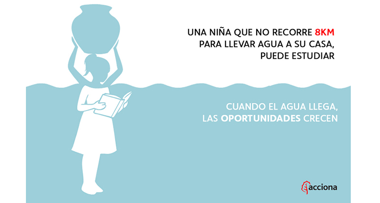 ACCIONA visibiliza la igualdad de género y el acceso al agua en el Día Mundial del Agua