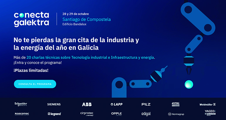 ABB dará a conocer en Conecta Galektra sus tecnologías para mejorar el rendimiento energético industrial.