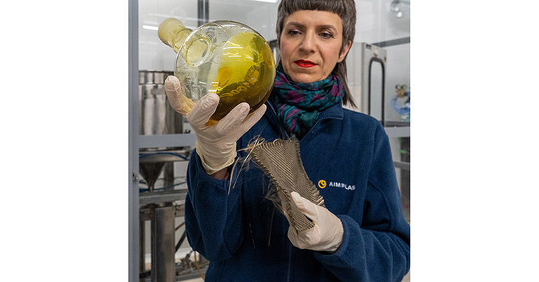 AIMPLAS y TNO concluyen que la solvólisis es el mejor método para el reciclado de los biocomposites del sector aeronáutico