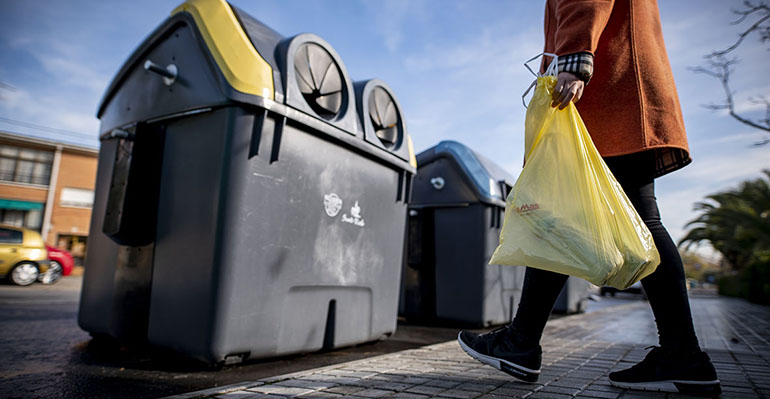Ecoembes gestionó el reciclaje de 1.560.404 de toneladas de envases domésticos en 2024