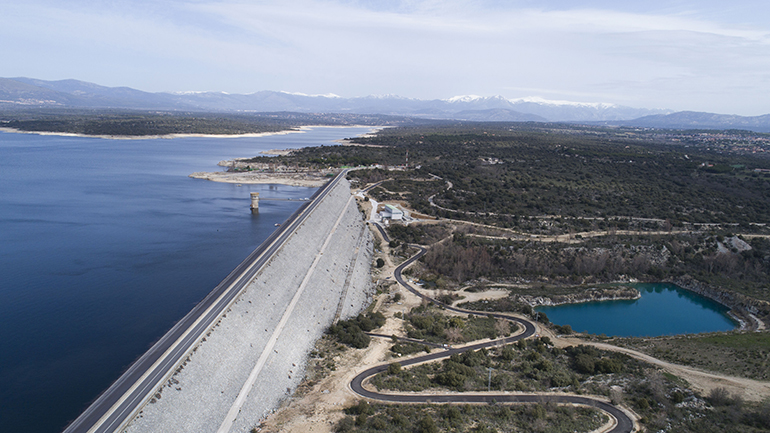 Los embalses de Canal de Isabel II rozan el 90 % al inicio de mayo pese a un mes de abril menos lluvioso