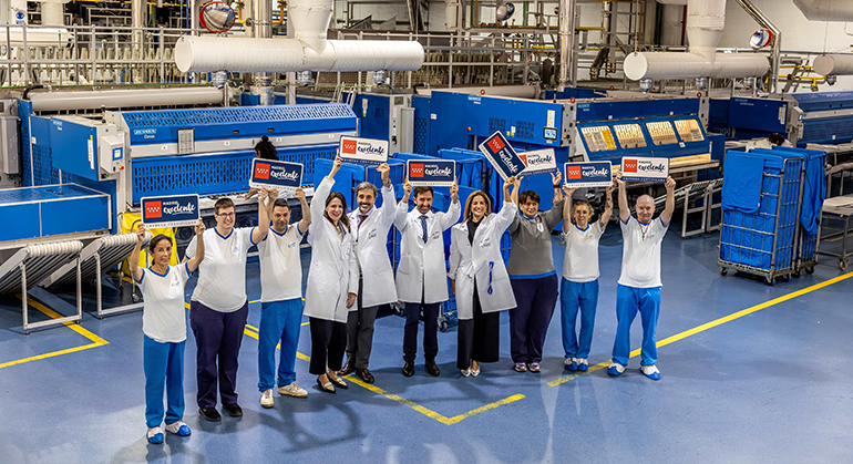 ILUNION TextilCare recibe el sello “Madrid Excelente” como reconocimiento a su compromiso ambiental y social 