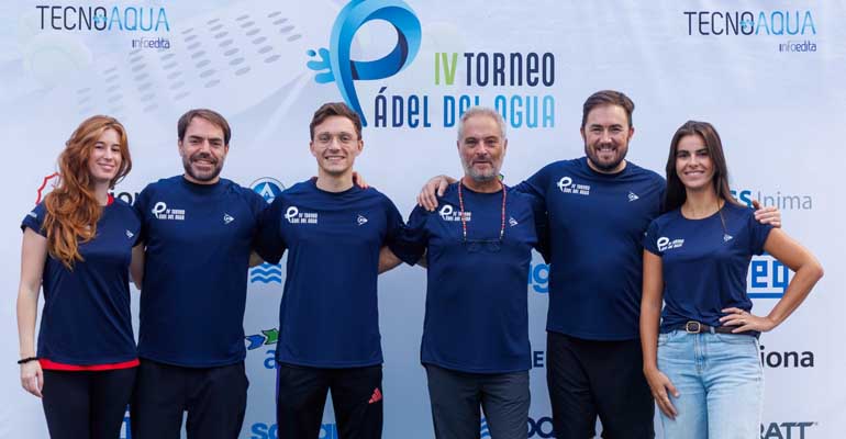 Jaime Molinero y Fernando Pesquera, del Canal de Isabel II, campeones de la 4ª edición del torneo de pádel del agua 2026
