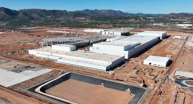 FCC impulsa la gigafactoría de PowerCo en Sagunto, una de las plantas de baterías más grandes de Europa