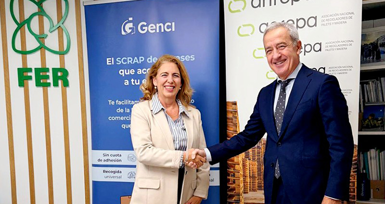FER, GENCI y ANREPA firman un acuerdo para impulsar el cumplimiento de la RAP de envases