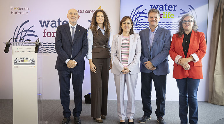 La Agencia Catalana del Agua, el Consejo Comarcal de El Baix Llobregat, el CSIC y  AstraZeneca se unen para mejorar la calidad de  la riera de Rubí 