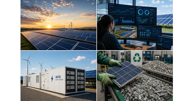 La solar fotovoltaica más allá del panel: cómo la innovación está redefiniendo la industria hacia una mayor digitalización, flexibilidad y circularidad