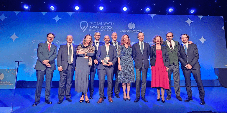 Acciona recibe dos galardones en los Premios Global Water Intelligence