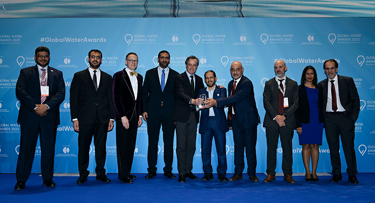 Acciona recibe dos galardones en los premios Global Water Intelligence