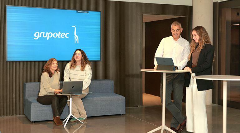 Grupotec inaugura su emblemática nueva sede central en el edificio Ikon de Valencia