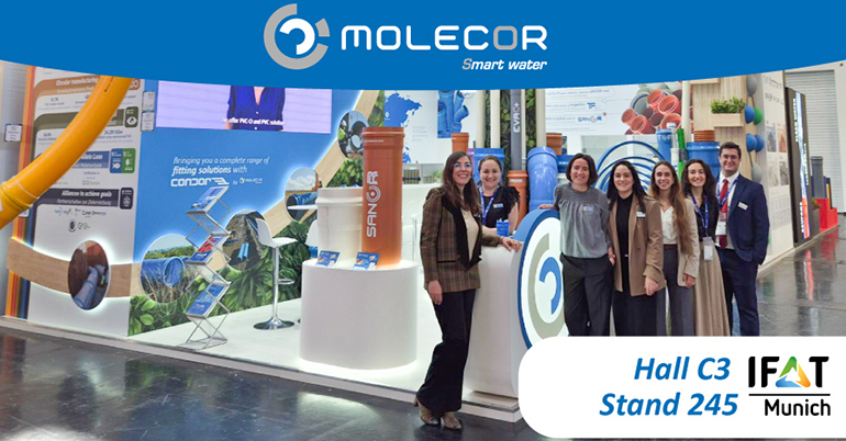 Molecor impulsa la innovación en el sector del agua en IFAT Munich 2026