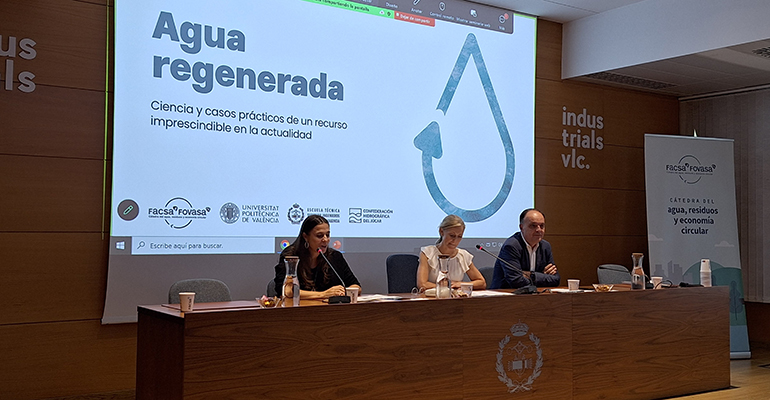 El agua regenerada abre la puerta a nuevos usos con mayores garantías de control y seguridad