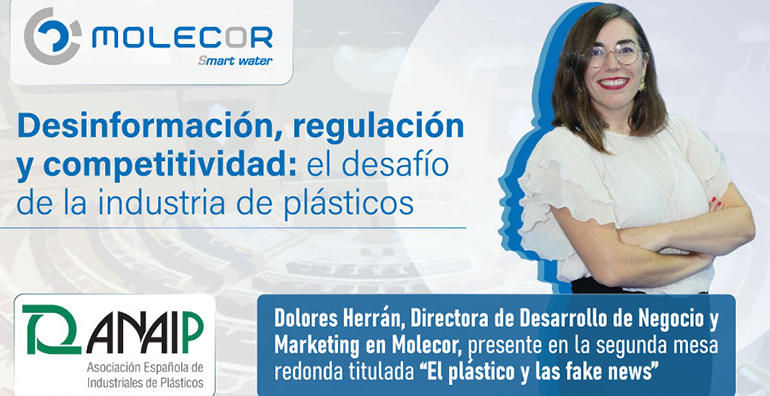 Molecor refuerza su papel en el debate sobre regulación y percepción del plástico en el Senado