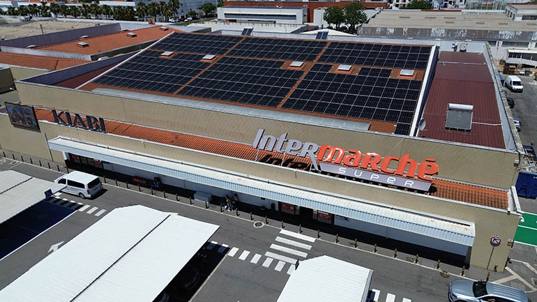 Intermarche Beja se rinde al autoconsumo solar en la región más calurosa de Portugal