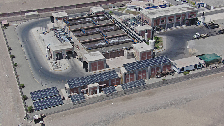 La planta de agua La Chira (Perú) usará energía fotovoltaica para operar