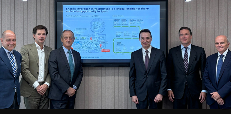 Magnon, ErasmoP2X y Power2X impulsan en Puertollano un proyecto de e-metanol que se conectará con la futura Red Troncal de Hidrógeno