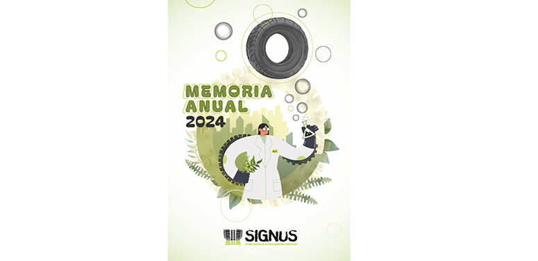 SIGNUS impulsa la economía circular: 27 millones de neumáticos reutilizados y reciclados en 2024