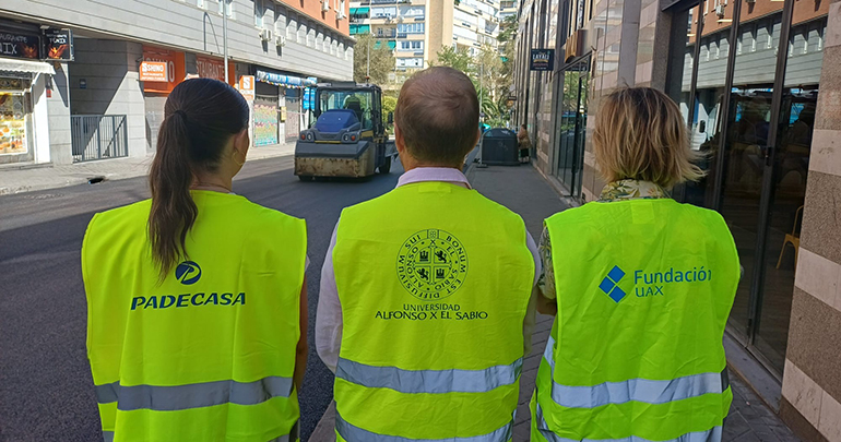 Madrid prueba nuevas mezclas asfálticas aromatizadas para reducir los olores durante la pavimentación