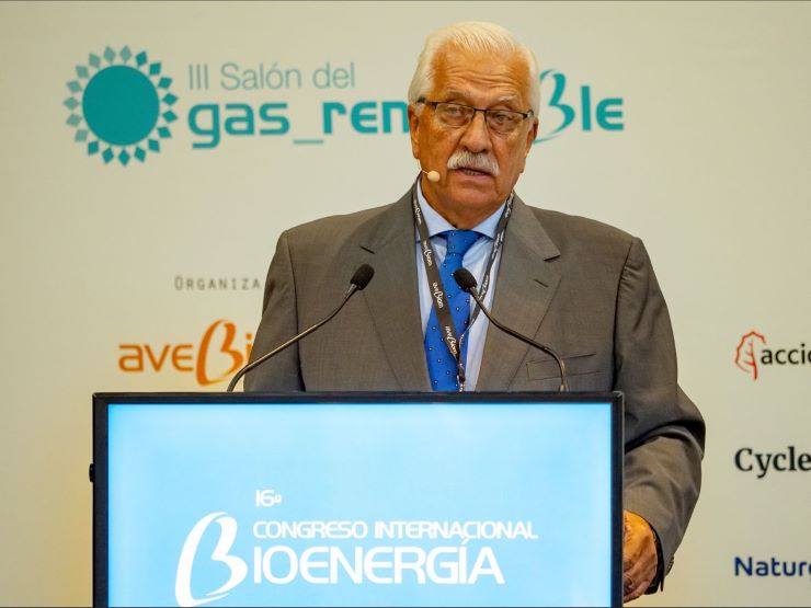 Javier Díaz, presidente de AVEBIOM