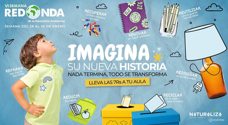 Vuelve la Semana Redonda de Naturaliza: educación ambiental y economía circular en las aulas