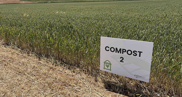 Genia Bioenergy demuestra en Soria el potencial del compost de digeridos para una agricultura más sostenible y circular