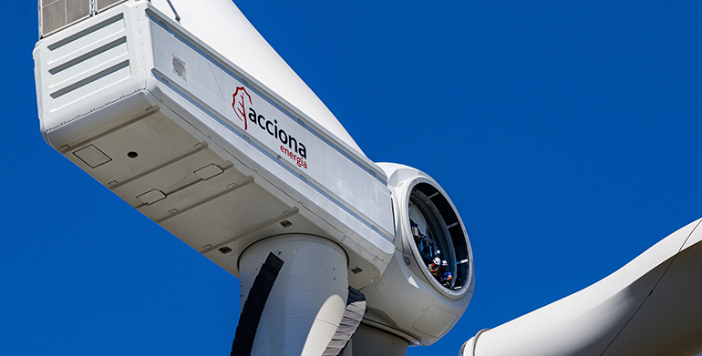 Acciona Energía incrementa la producción de energía renovable con la repotenciación del parque eólico Tahivilla