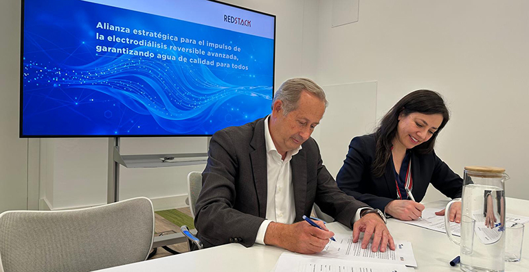 Aqualia y REDstack impulsan la desalinización y reutilización del agua con electrodiálisis avanzada