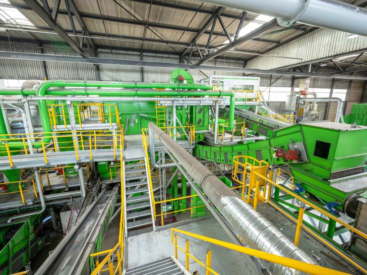  STADLER finaliza la planta de clasificación de residuos electrónicos más grande de Suiza 