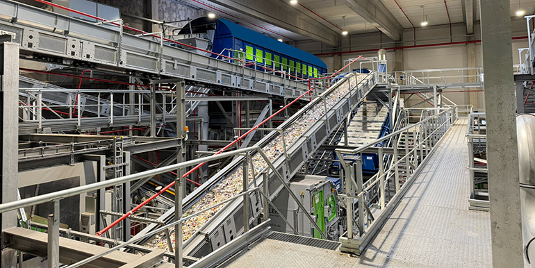 STADLER completa la reconstrucción de la planta Sortierkontor Nord reforzando seguridad y rendimiento en Alemania