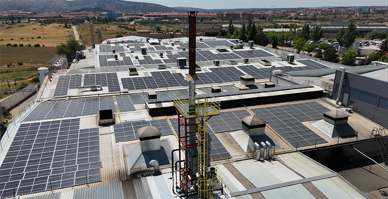 Rebi, finalista de los Premios A3E por un proyecto de descarbonización industrial en Soria