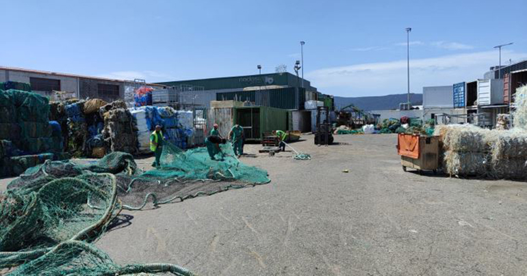 Redes de España arranca la recogida y tratamiento de redes en puertos pesqueros con formación sectorial