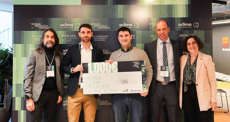 SBS se alza con el Premio Aclima Green Ups! en el principal foro vasco de innovación ambiental