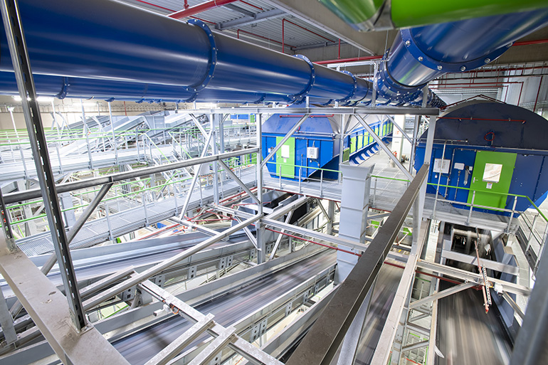 STADLER culmina una innovadora planta de clasificación de envases ligeros para PreZero en Sollenau (Austria)