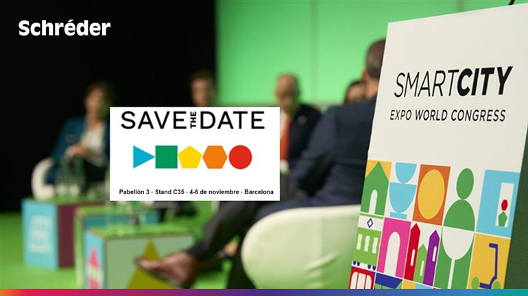 Schréder presentará sus soluciones para ciudades inteligentes en el Smart City Expo World Congress de Barcelona 