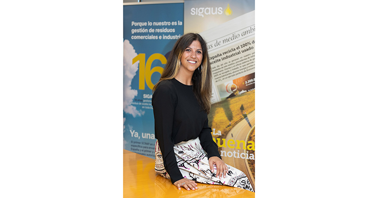 a Ainhöa Lizarbe, Directora de RR. II. y Comunicación de SIGAUS y GENCI.