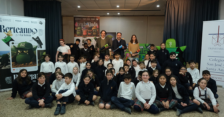 Representantes de la Generalitat Valenciana y SCRAP impulsan la campaña “Berto Zampapilas” en Torrent