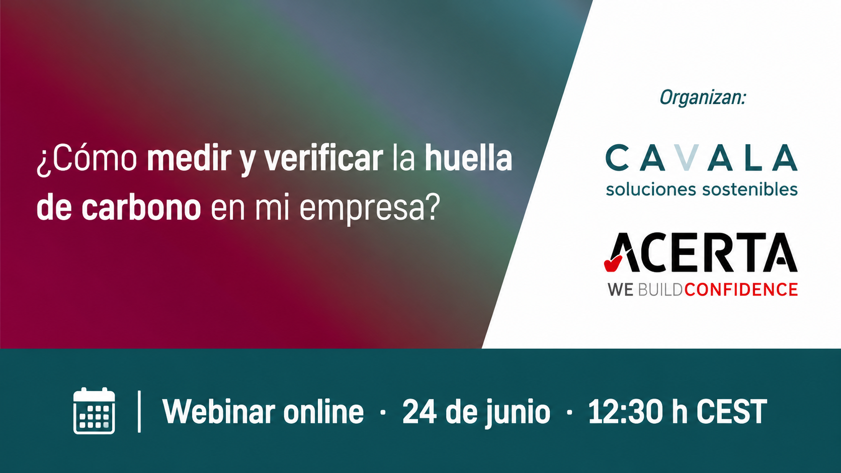 ACERTA y CAVALA analizarán cómo transformar la medición de emisiones en información auditable y útil para el mercado