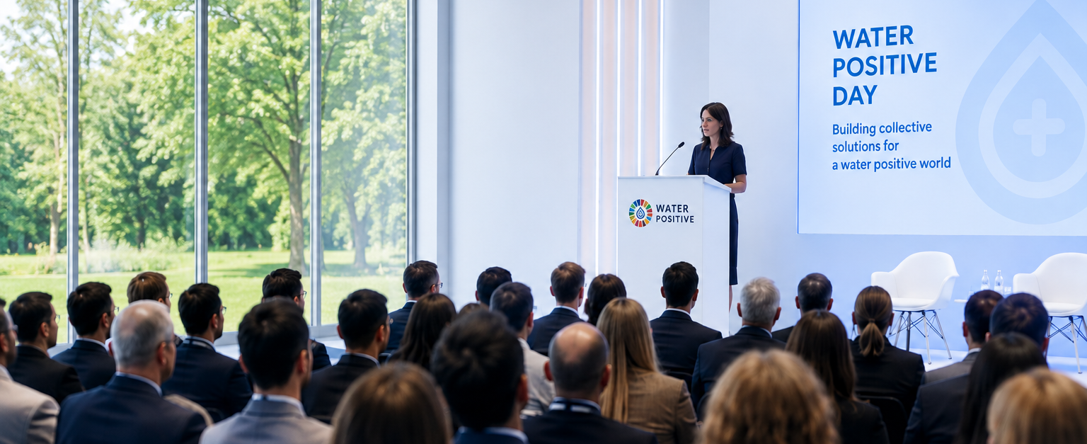Madrid acogerá Water Positive Day 2026, una jornada internacional para impulsar la resiliencia hídrica desde una visión multisectorial
