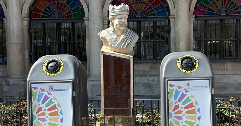 León impulsa el reciclaje de vidrio con un plan integral para sumar 500 toneladas anuales más