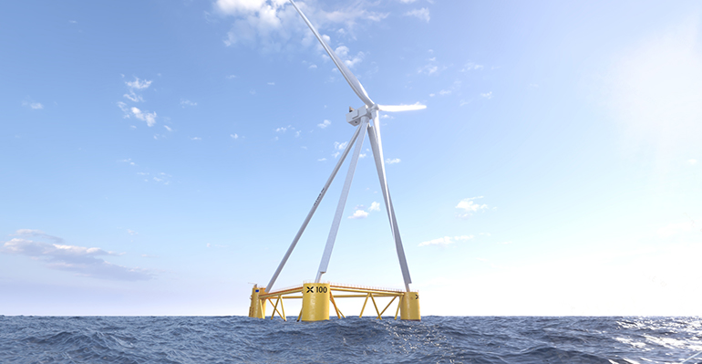 X1 Wind logra certificación DNV para su plataforma flotante X100 y refuerza el futuro de la energía eólica marina